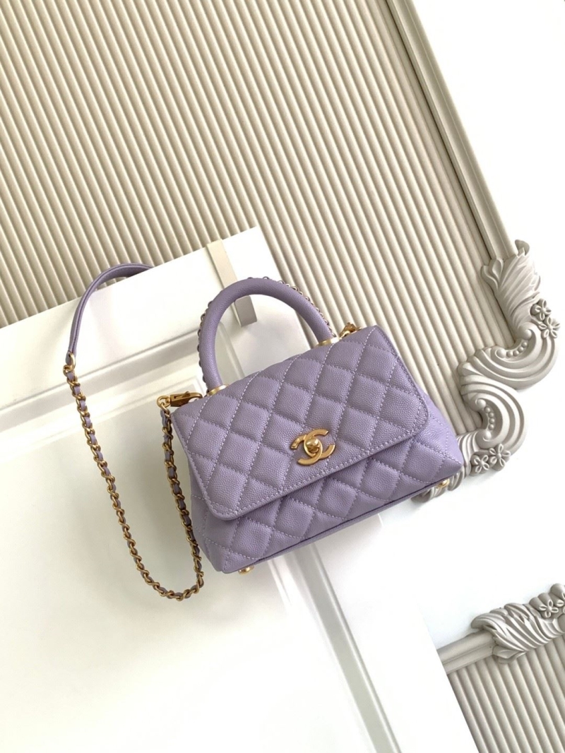 Ch**el top handle bags